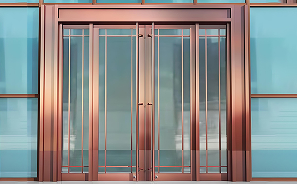 潼关玻璃地弹门