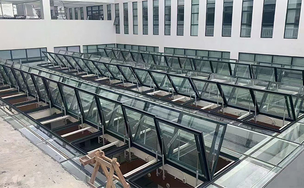 百安科技有限公司近期潼关排烟窗项目案例分享