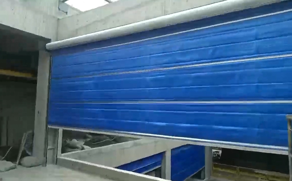 大型物流园区完成潼关防火门整体安装工程