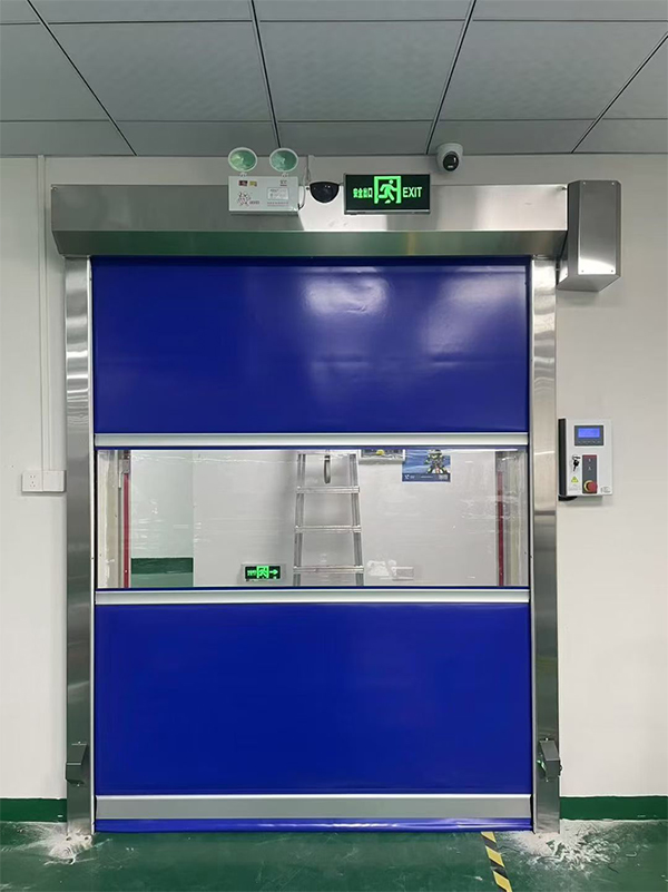 潼关快速潼关卷帘门在冷链物流仓储区的应用实践